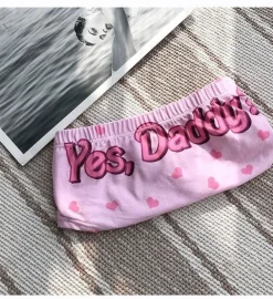 Yes Daddy Heart Panties