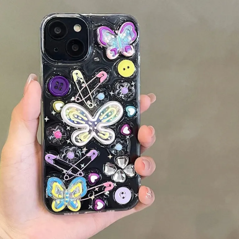 Y2K Butterfly iPhone Case