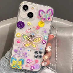 Y2K Butterfly iPhone Case
