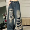 Y2K Destroyed Oversized Jeans