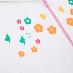 Y2K Floral Zip Up Jacket